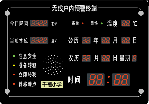 入戶報警雨量器--無線報警雨量器(4G傳輸)